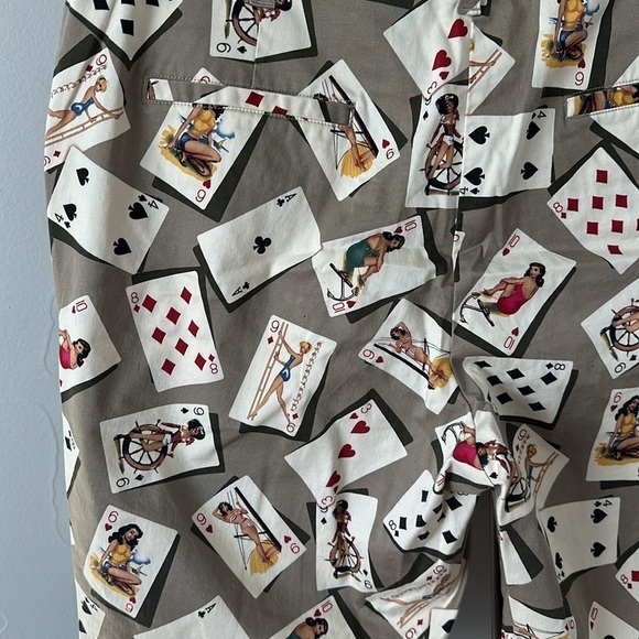 Loudmouth Pin up Girl and Playing Cards shorts - Picture 8 of 11